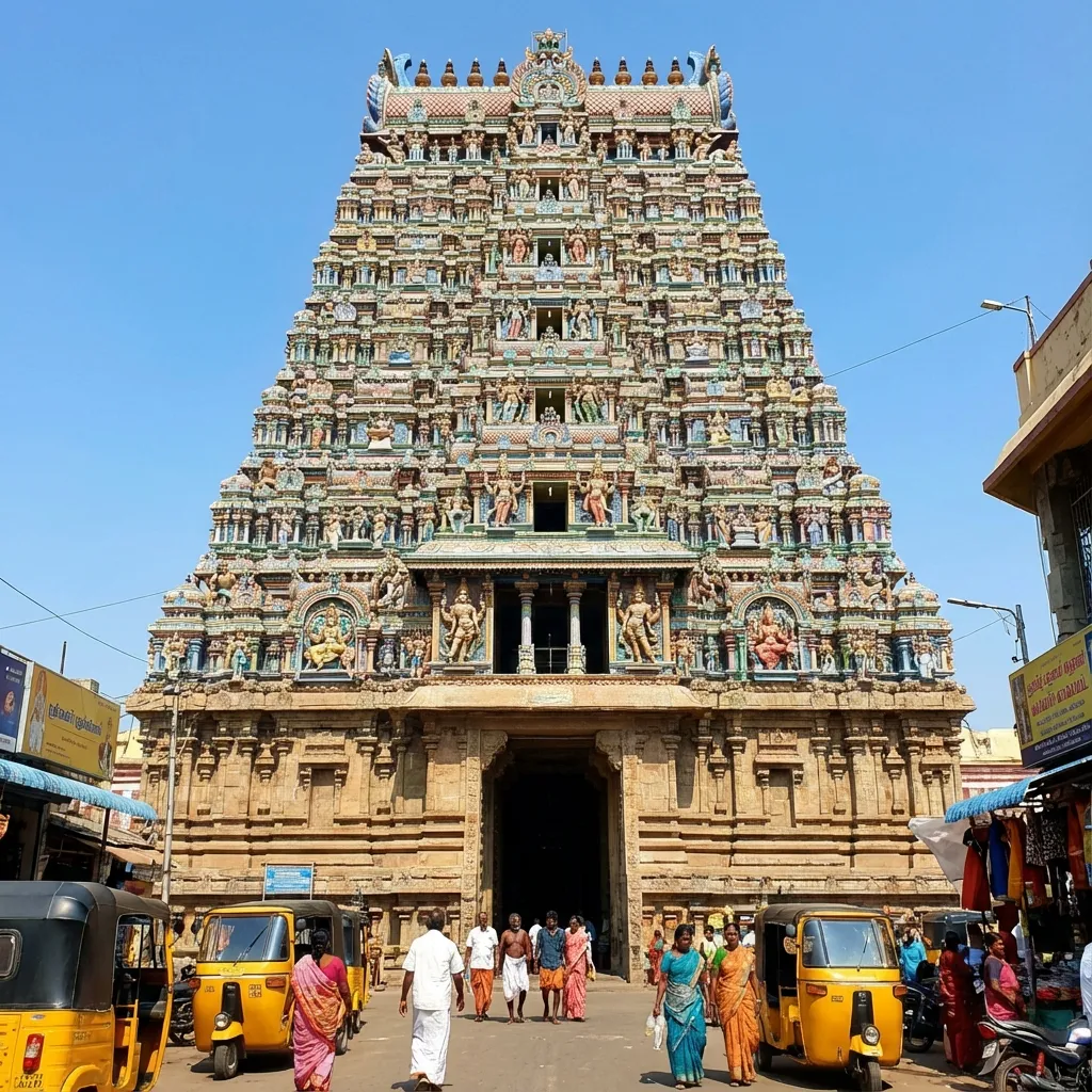 Tamil Nadu Famous Temples - Best Travels in Tirupati for Temple Sightseeing